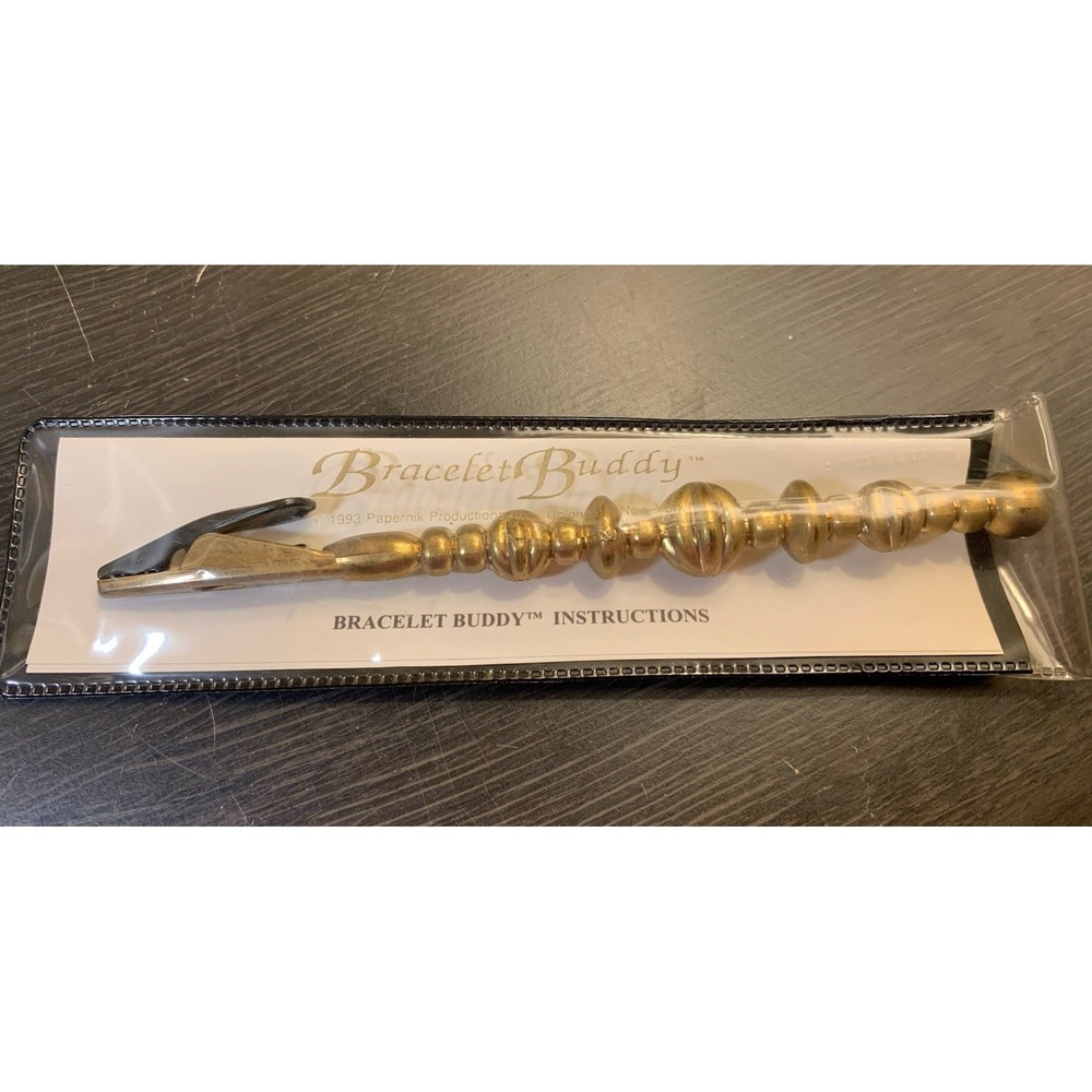 Bracelet Tool Buddy Jewelry Helper Fastening Aid For Necklace Gold Tone‎